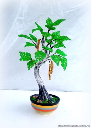 березка из бисера